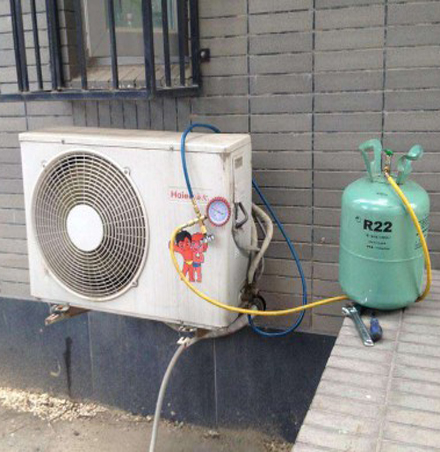 长寿空调加氟